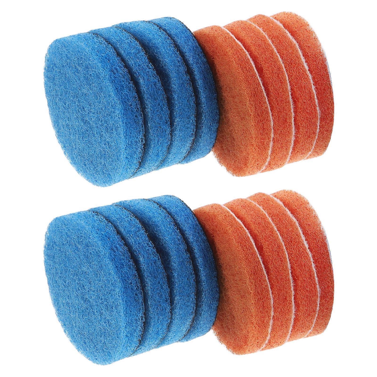 Dish Scrubber Replacement Kitchen Scrub Pads For Household Users High Efficiency Cleaning 16Pcs