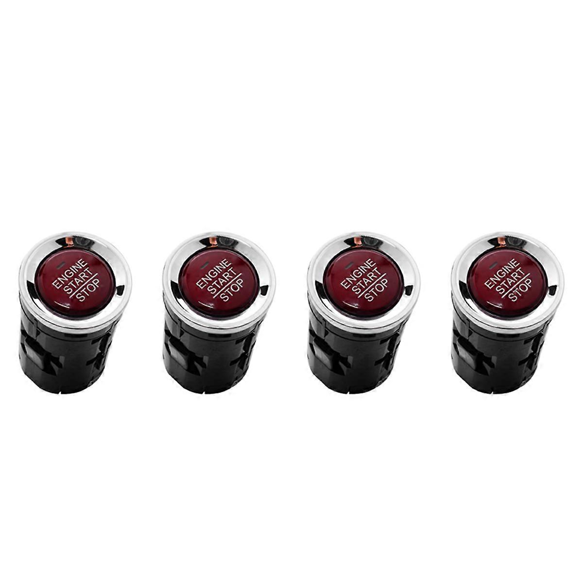 4X Engine Key Start Stop Push Button One-Button Switch for 2016 2017 2018 -V 1.8L 35881-T4N-H02 3588