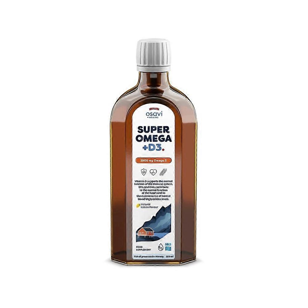 Osavi Super Omega +d3, 2900 mg - lemon flavor (250 ml) 8684