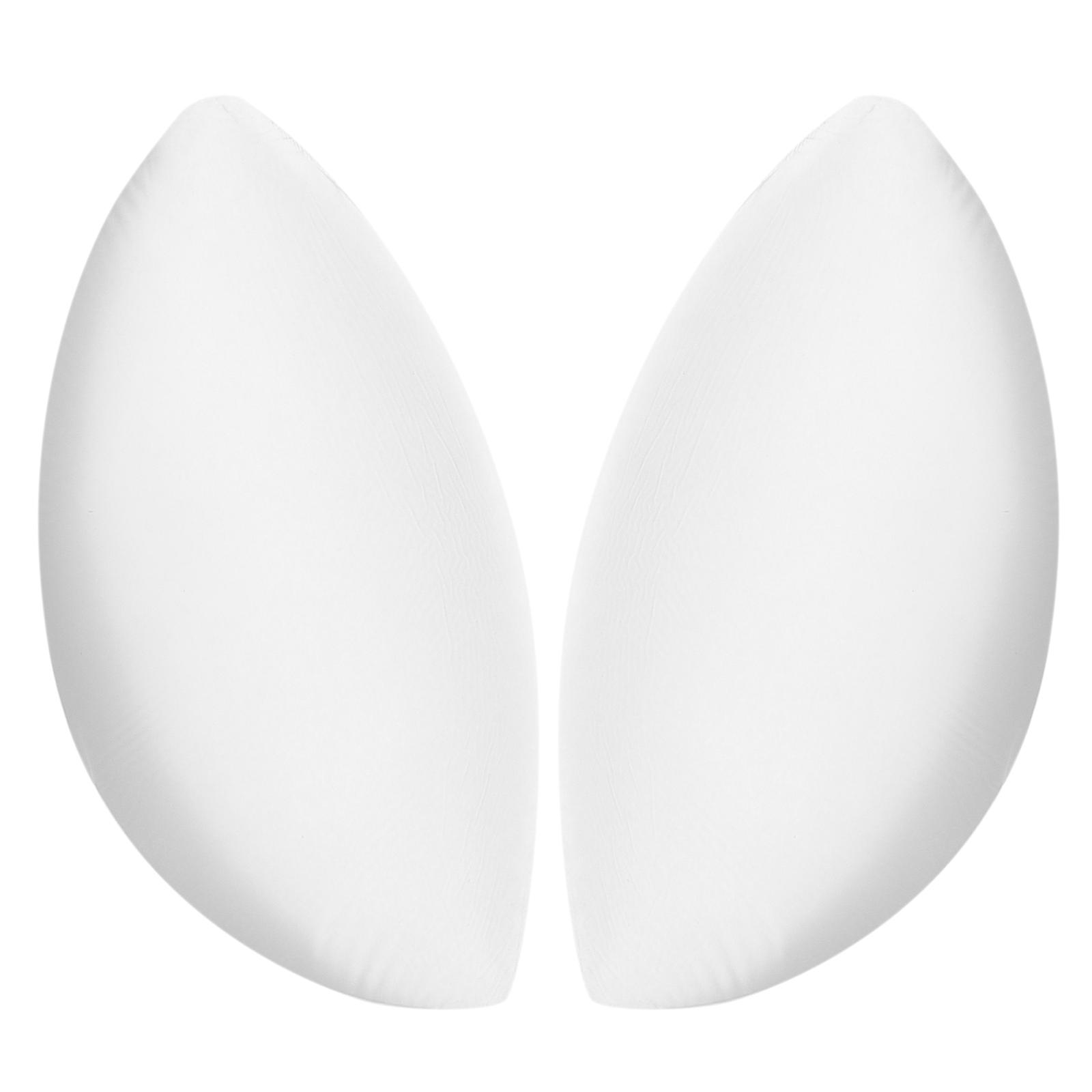 Liners For Bras Women's Bra Pads Reusable 11.50X6.60X1.50CM Soft Push-Up Pads 1 Pair