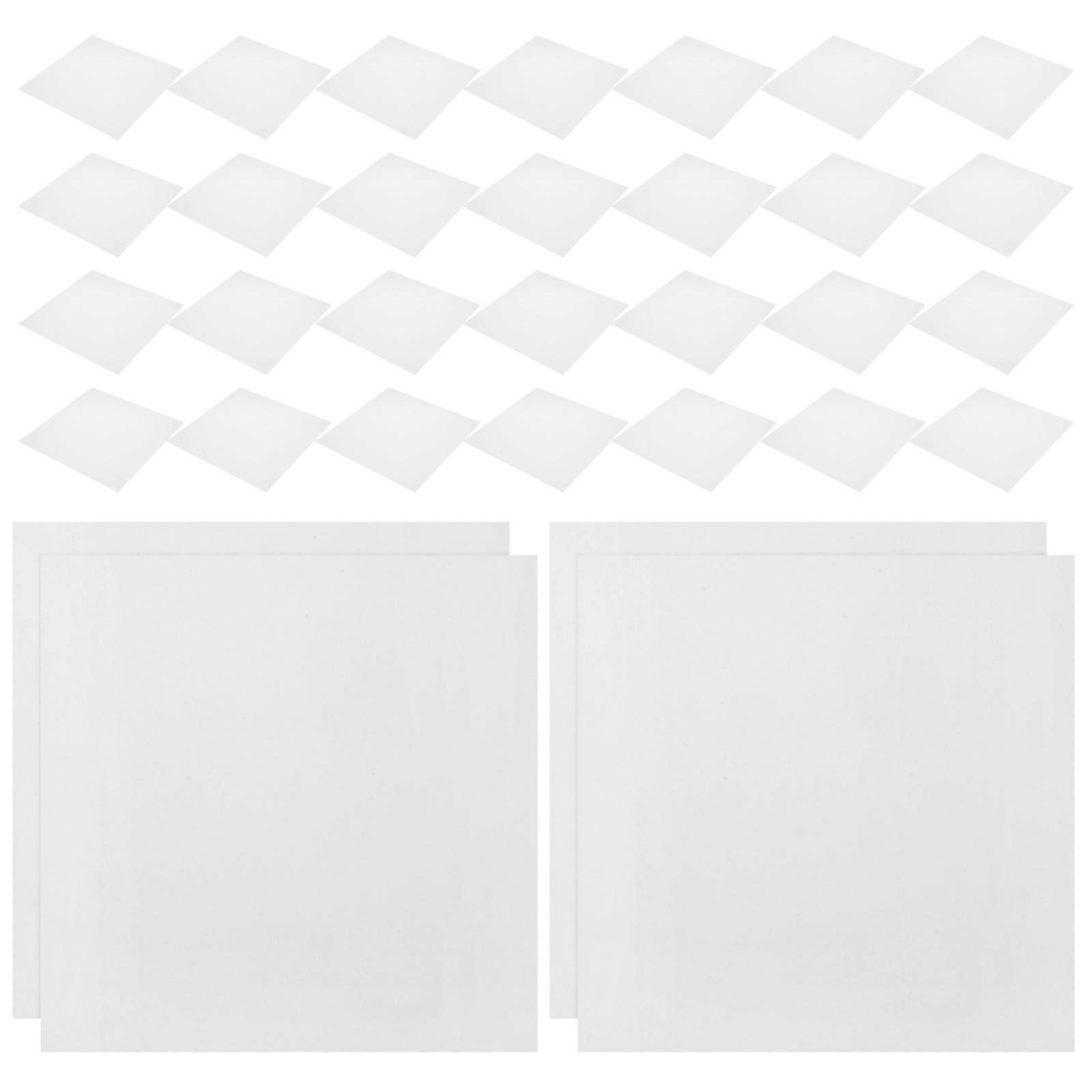Kids Drawing Pad Multifunction Portable Double-Sided Writing Art Supply White 30cm x 30cm 50 Sheets