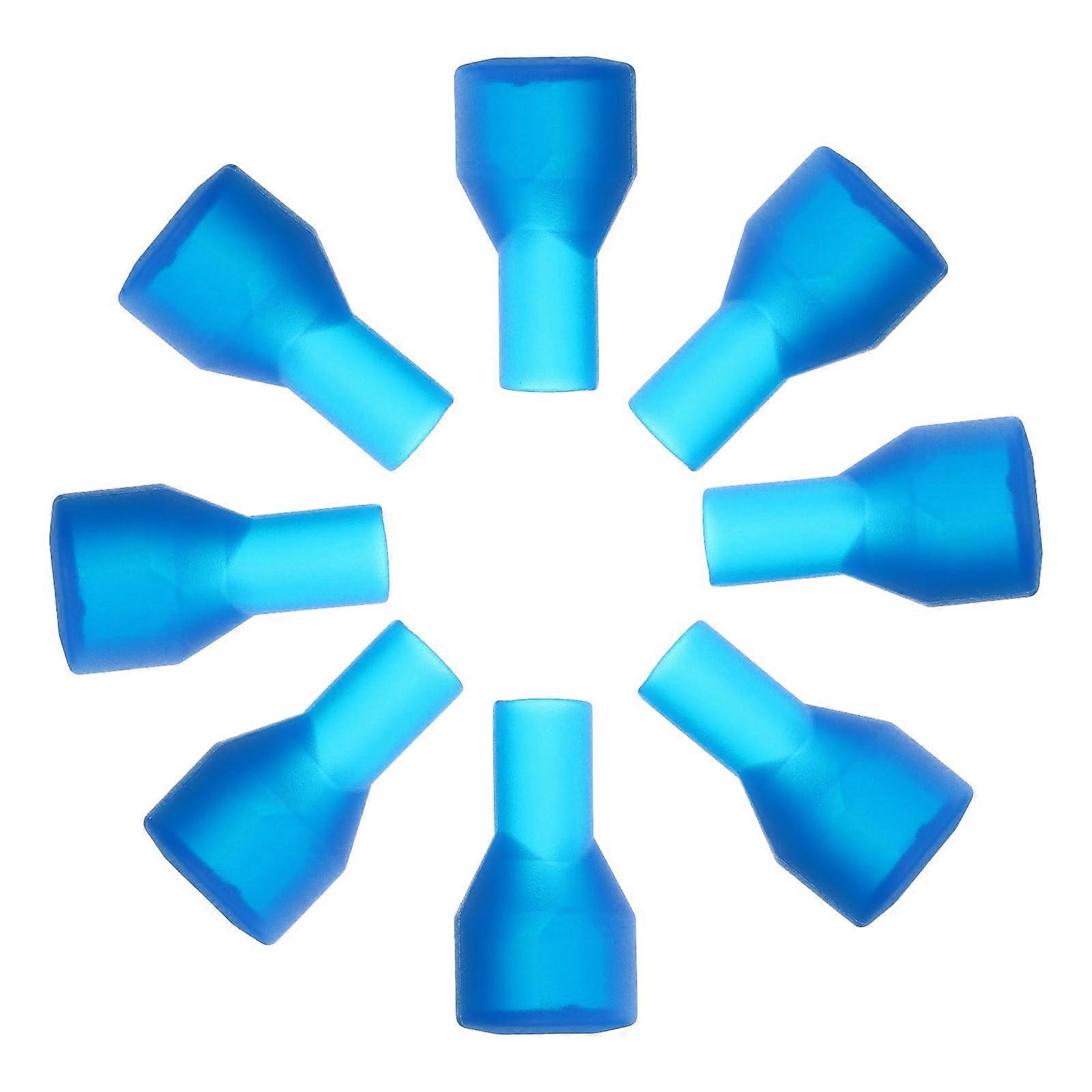 Replacement Bite Valve and Mouthpieces for Hydration Bladders, Compatible with Most Brands, Blue, 8-Pack