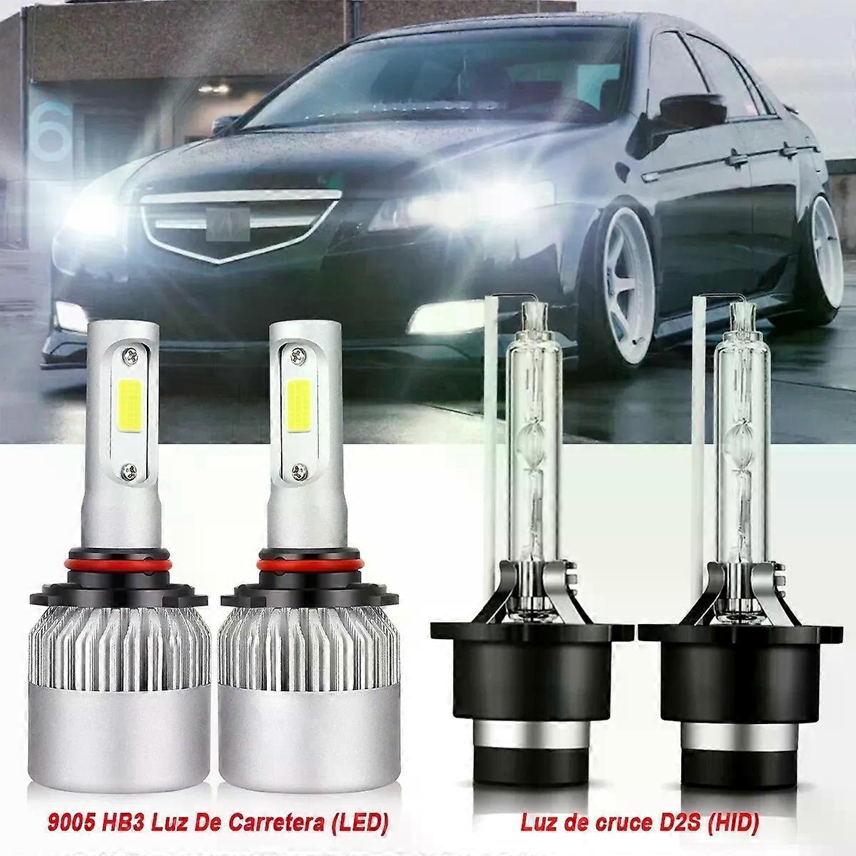 9005 D2s Kit De Focos Led Para Acura Tsx Mdx Rdx Rl Tl 6000k
