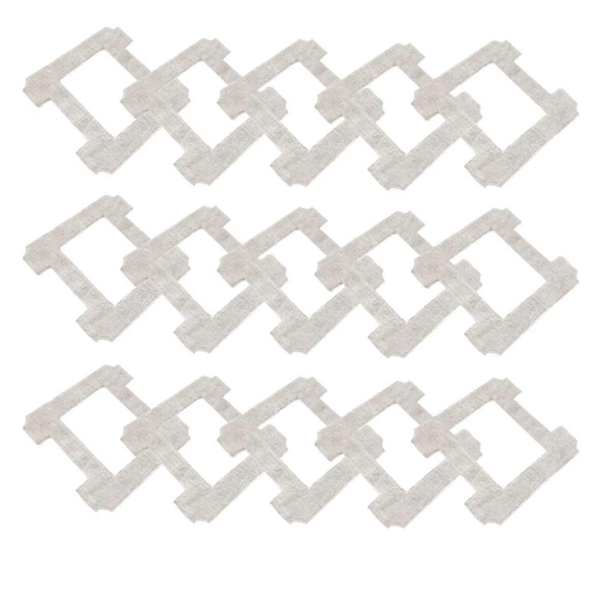 15 Pcs for Window Cleaning Robot Cleanable and Reusable Microfiber Cloths