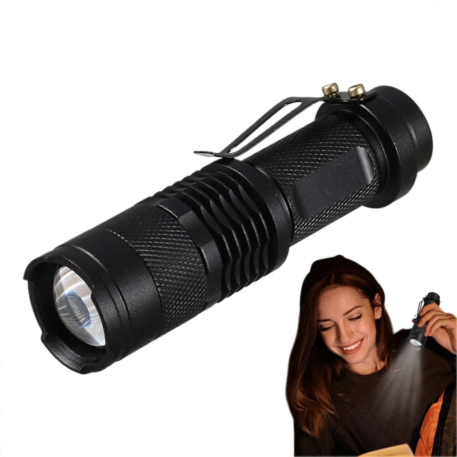 Ultraviolet Flashlight Rechargeable UV Flashlight Ultraviolet LED Portable Pet Urine Detector Adjustable White Light