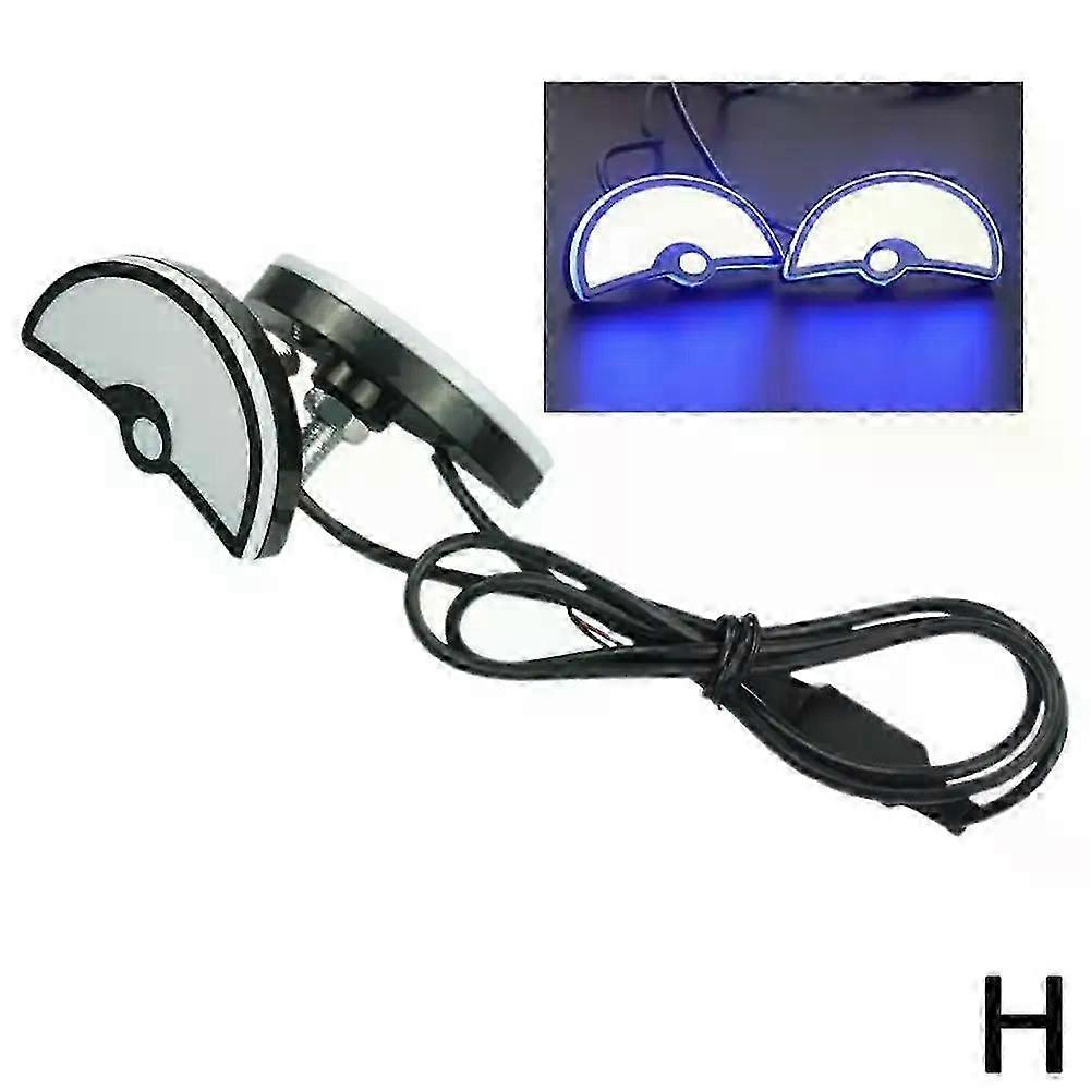 Universal Motorcycle LED Demon Eye High Brightness Tail Light Dynamic Accessories Illumination Screw Light