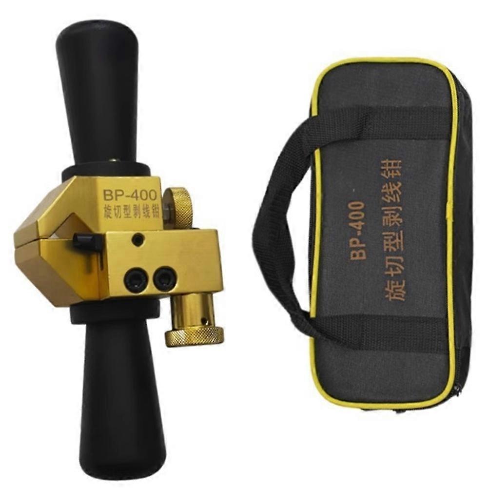 Wire Stripper BP-400 Rotary High and Low Voltage Insulated Cable Stripper Cable Insulation Stripping