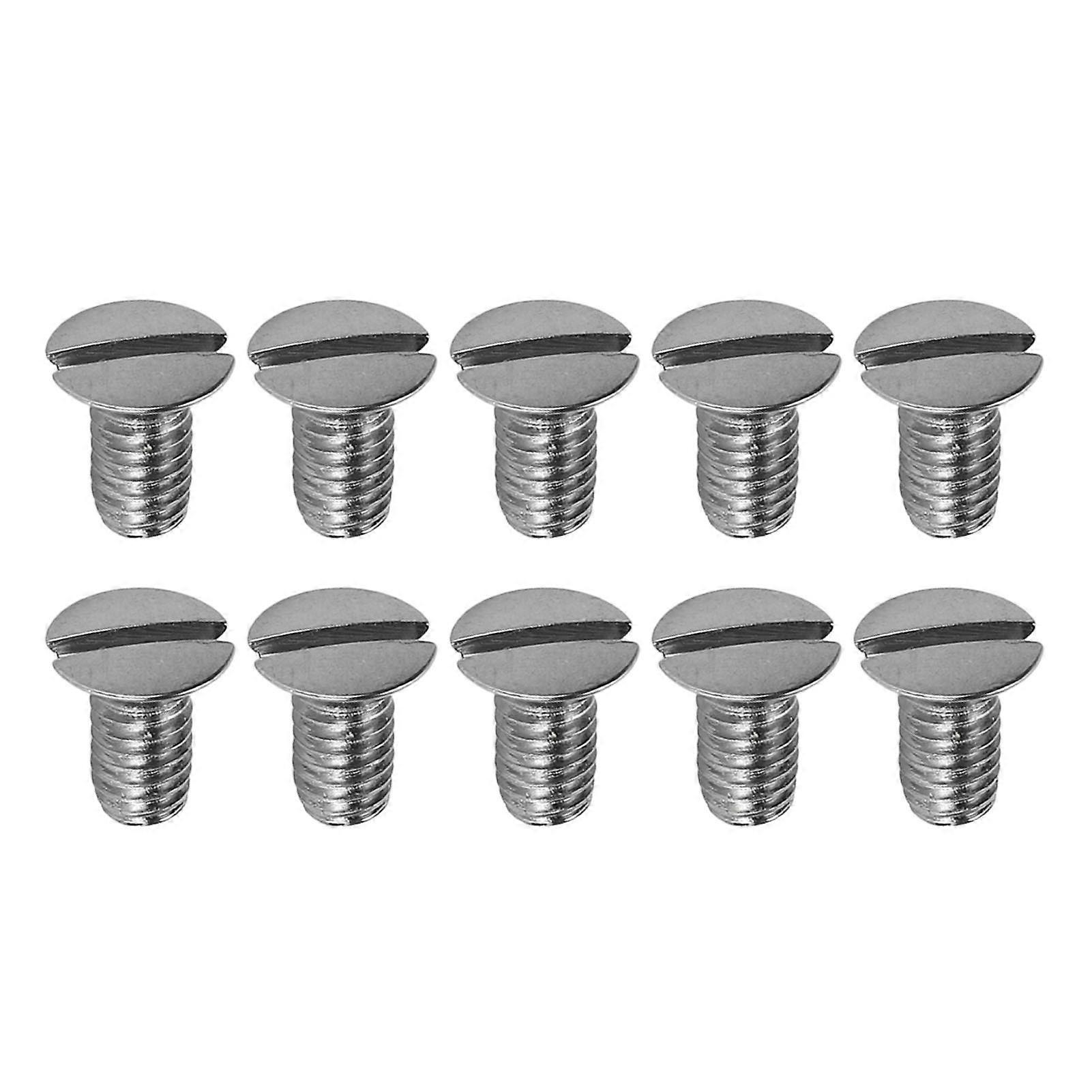 2025 Latest Model  10Pcs Sewing Machine Needle Plate Screw Iron Needle Plate