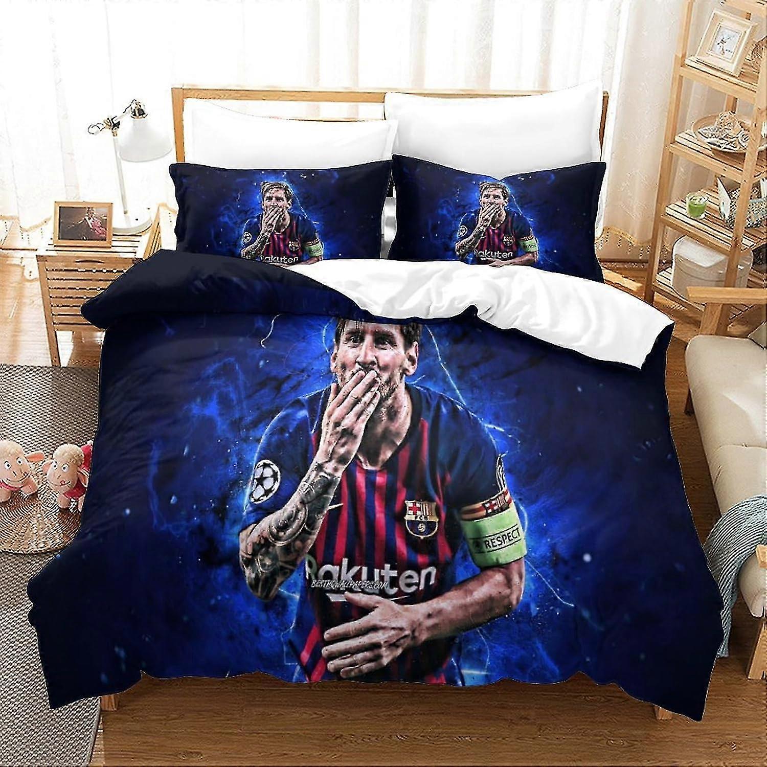 Comforter Cover Set for Teens, Breathable 3-Piece Bedding Set Suitable for Certain Brand, Soft Microfiber with Zipper