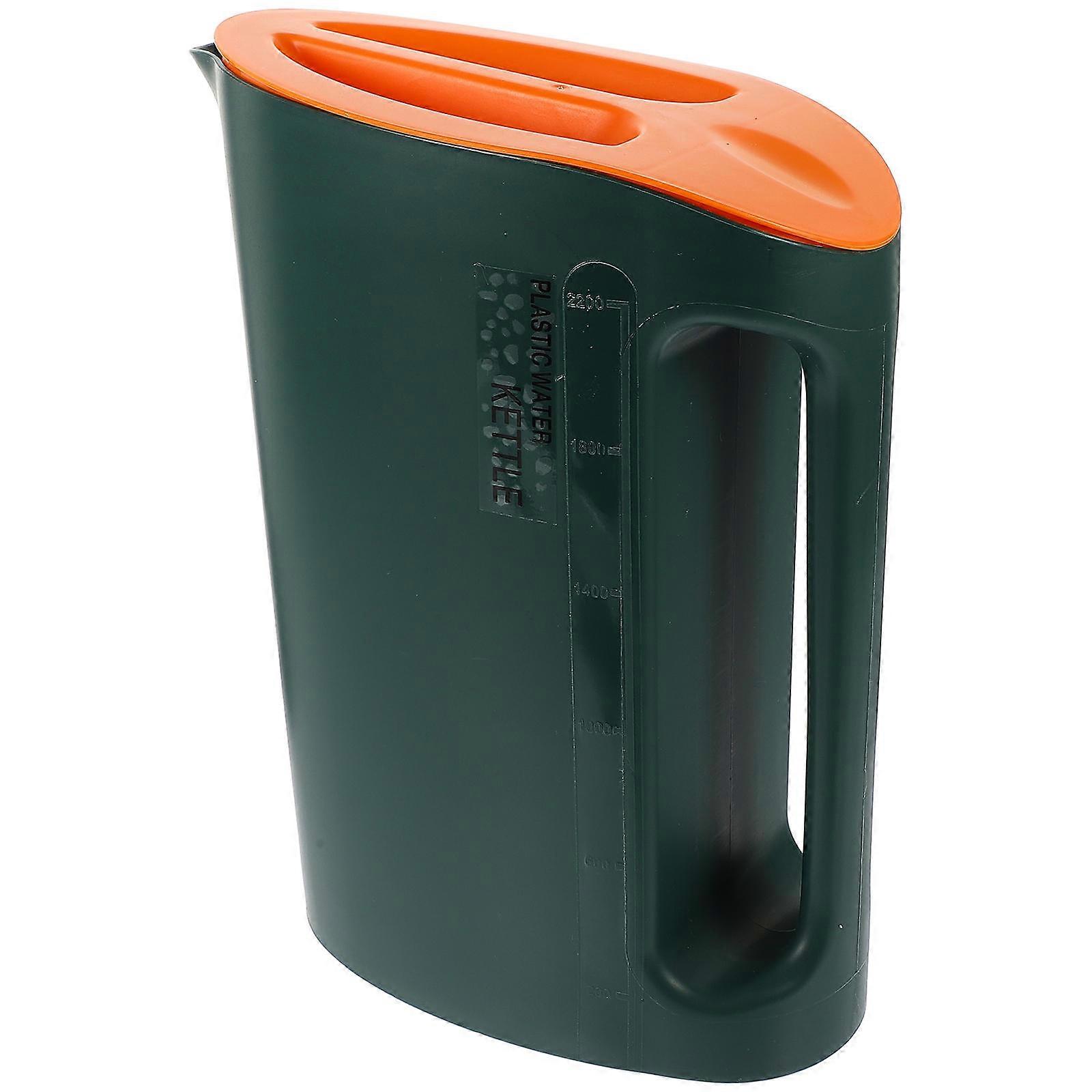 Clear Pitcher Jug Large Water Pitcher Safe Elegant Design 1Pack