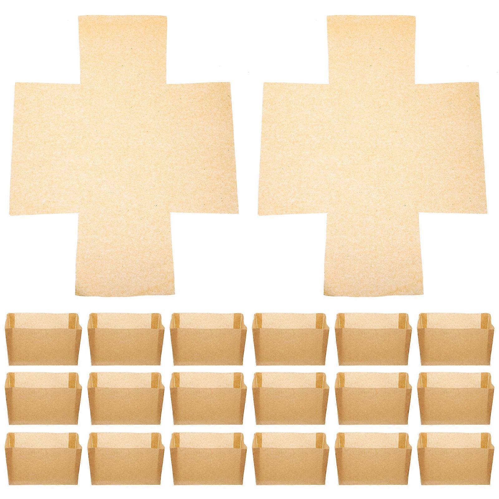 50pcs Food Grade Greaseproof Toast Baking Cups Heat Resistant Paper Liners for Bread, Cakes, Snacks, and Holiday Wrapping
