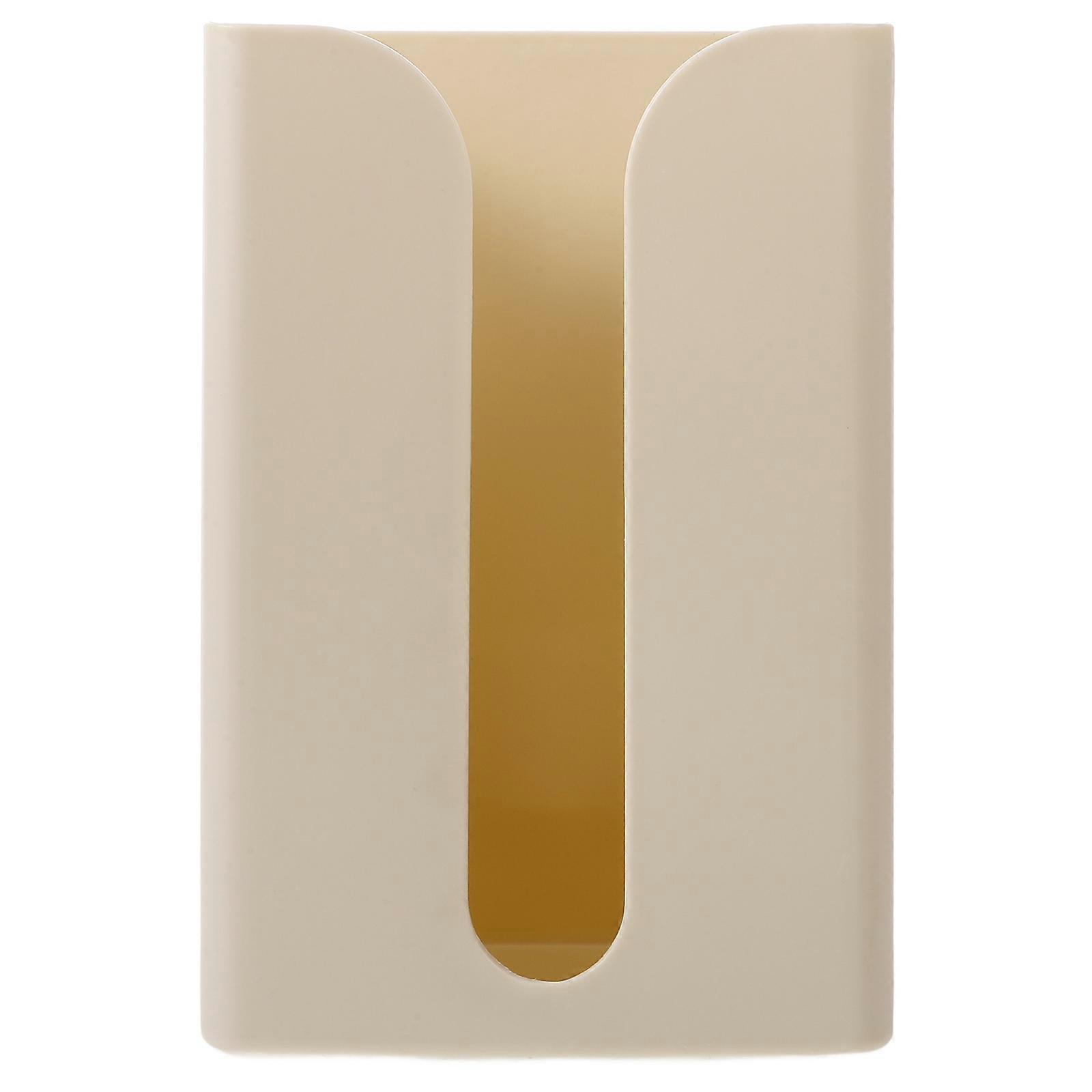 Wall Mount Tissue Box Adhesive Wipes Holder for Home Use