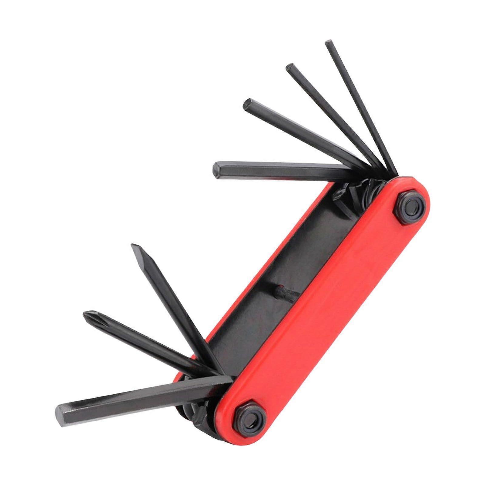 Hexagon Wrench Tool Multifunctional Key Tensioner For Cycling And Automotive Maintenance All Wrench Fencing Key