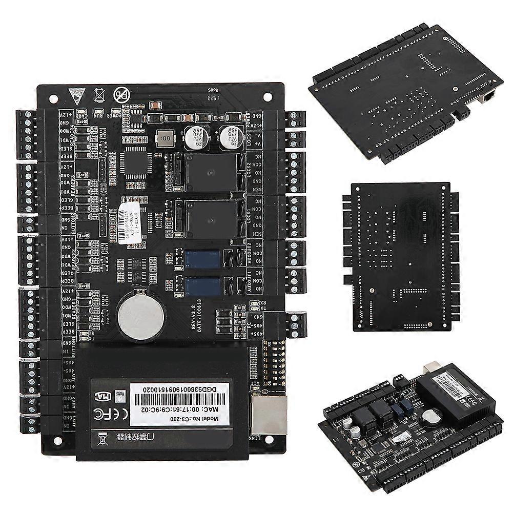 C3-200 TCP/IP Door Controller Board Wiegand26 Reader Access Control Panel for 2 Doors