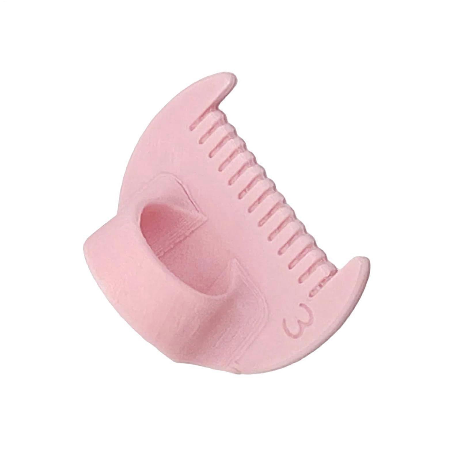 Finger Template Hand Sewing Tool for Precise 3D Printing, 3D Sewing Aid for Quilting and Sewing, Compact and Stable in Pink
