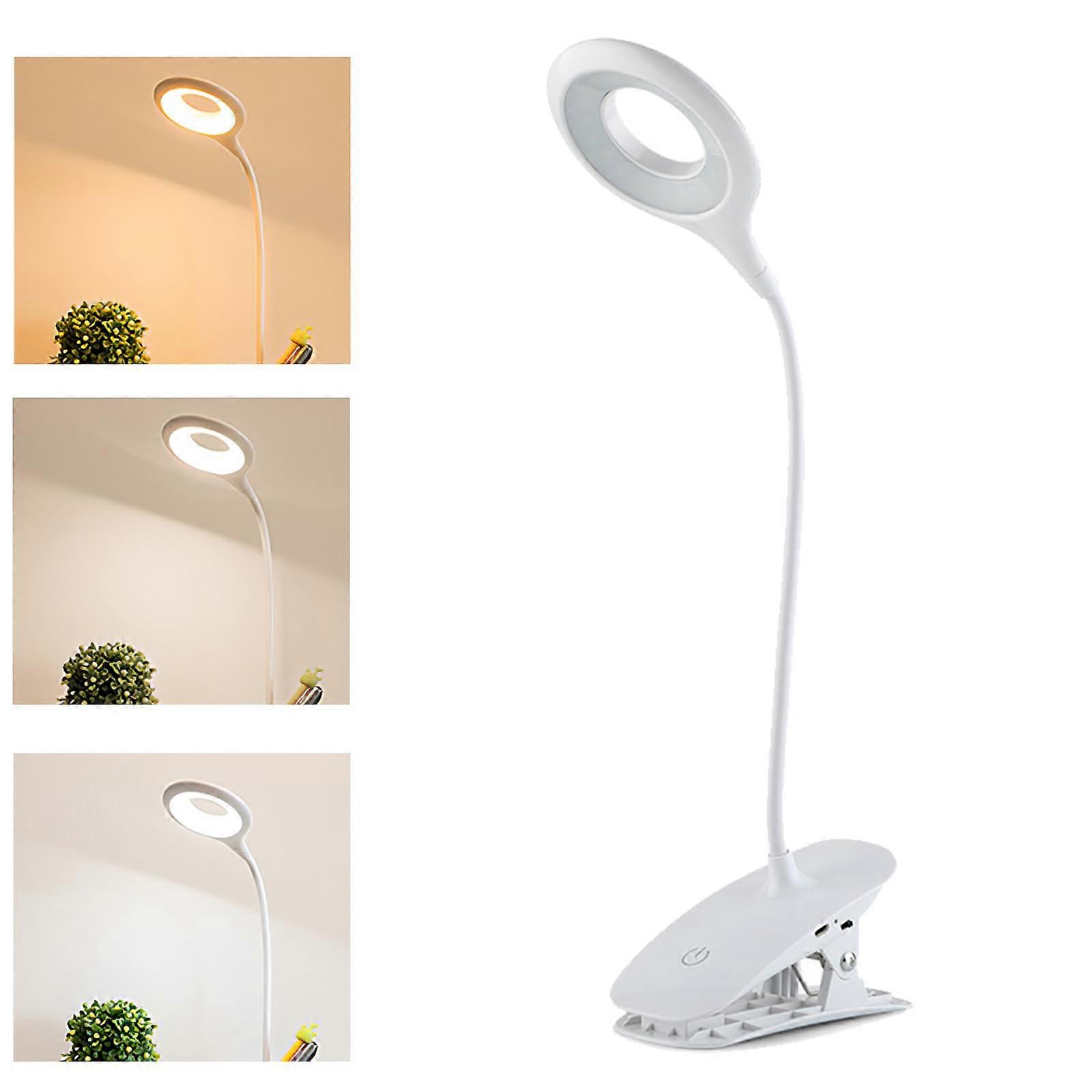 Flexible Gooseneck LED Reading Lamp for Home Office Study