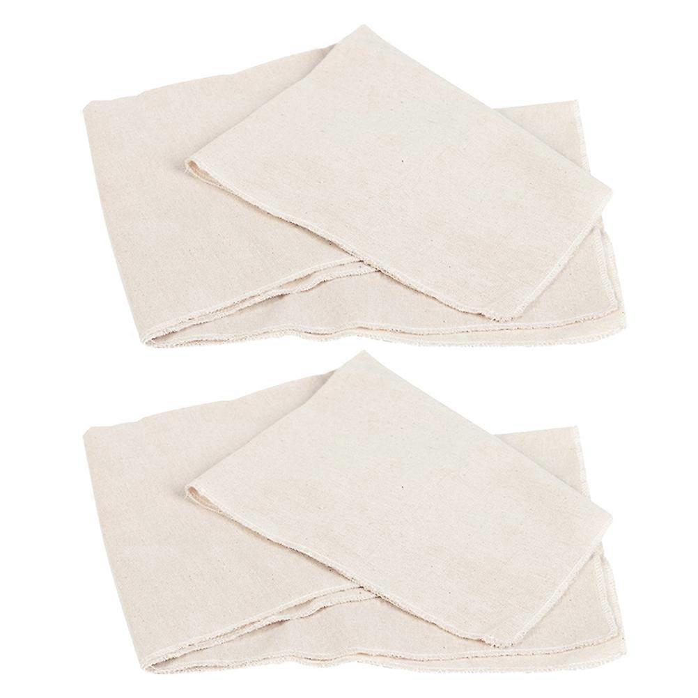 Here's a refined and professional product description based on your input:
**2pcs Pure Cotton Fermented Bread Cloth Natural Bakers Couche Dough