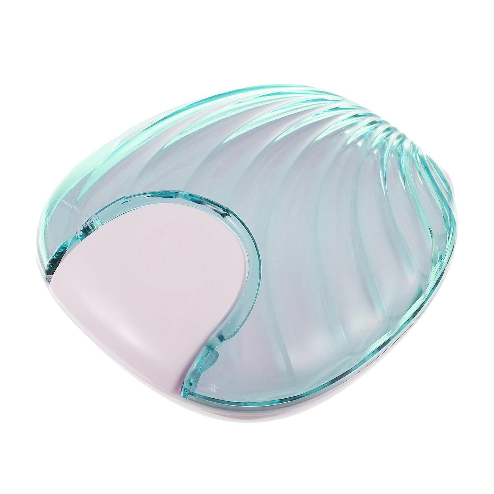 Blue Orthodontic Retainer Case for Storage Plastic Small Compact Portable Box