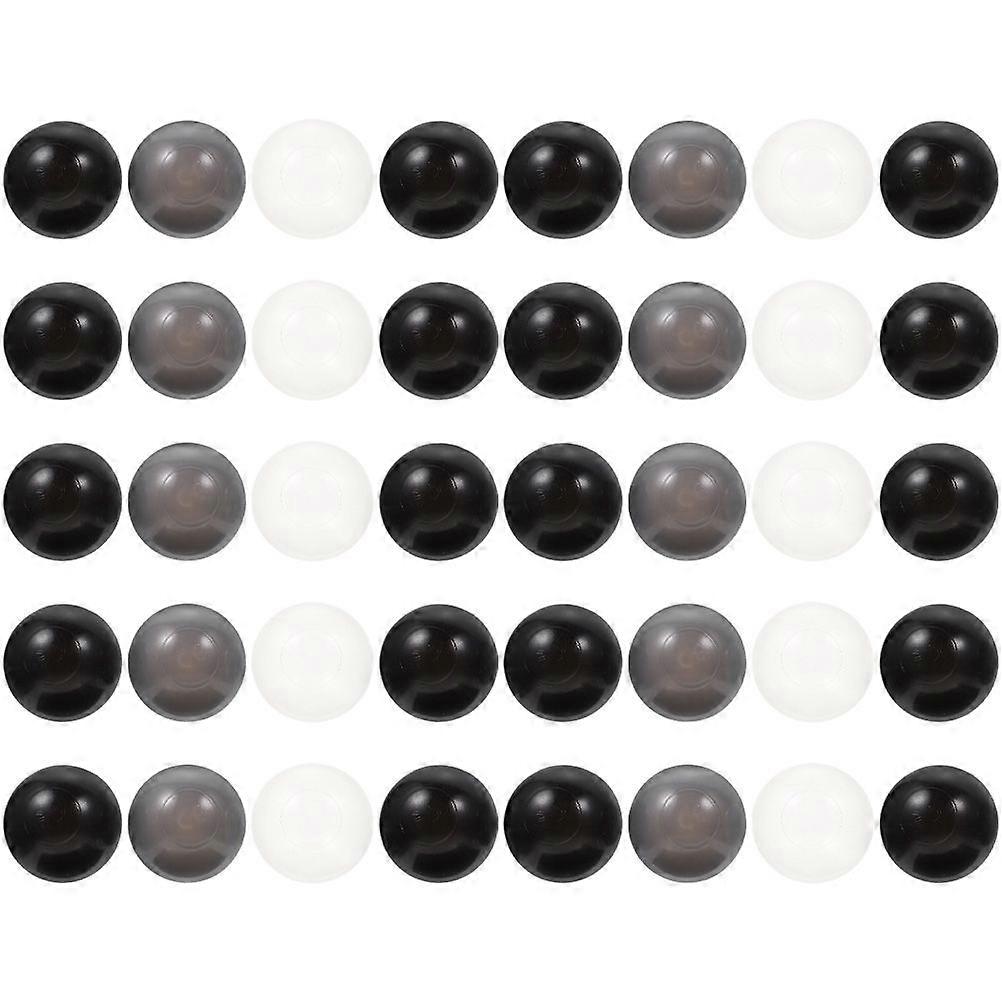 100pcs Colorful Ocean Balls Replacement Pool Game Balls Party Game Props Pits Balls