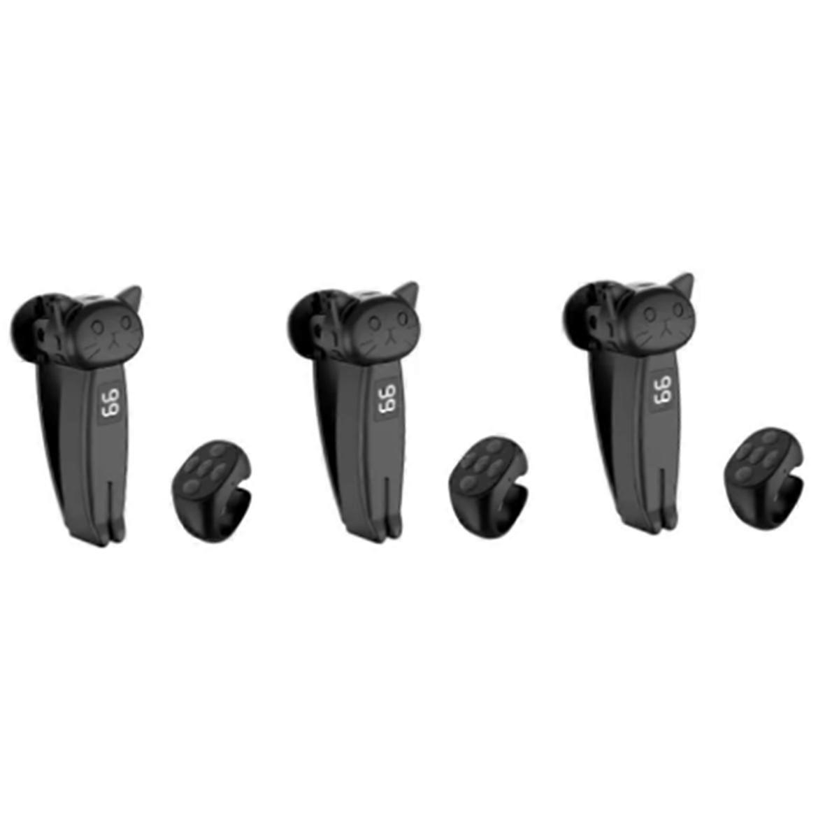 3 Set Remote Control Page Turner Auto Clicker Bluetooth 5.3 for Phone Android/E-Reader Gaming Live