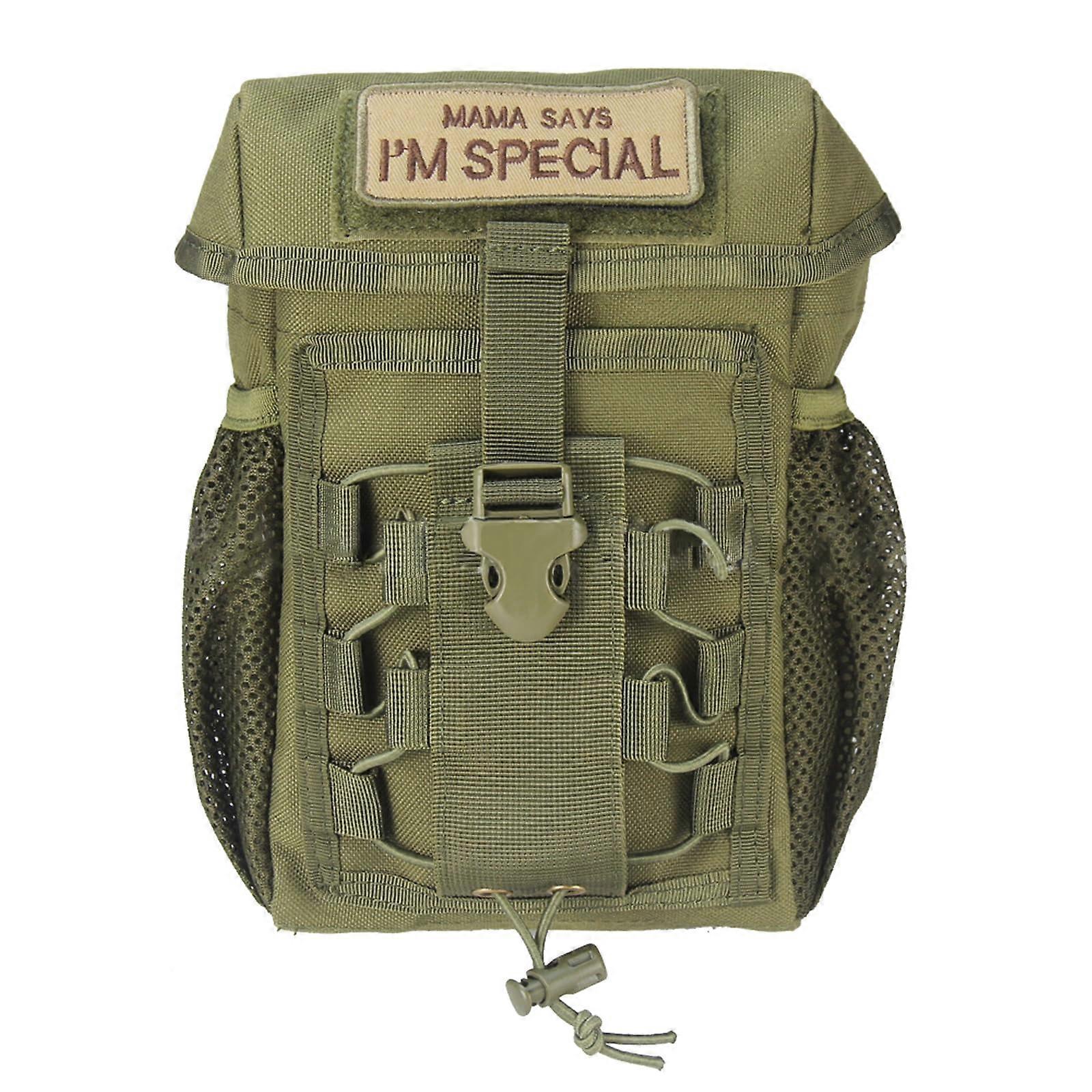 Dump Drawstring Magazine Utility Folding Waist Bag, Large Tactical Dump Pouch, Durable Outdoor Gear, Adjustable Size