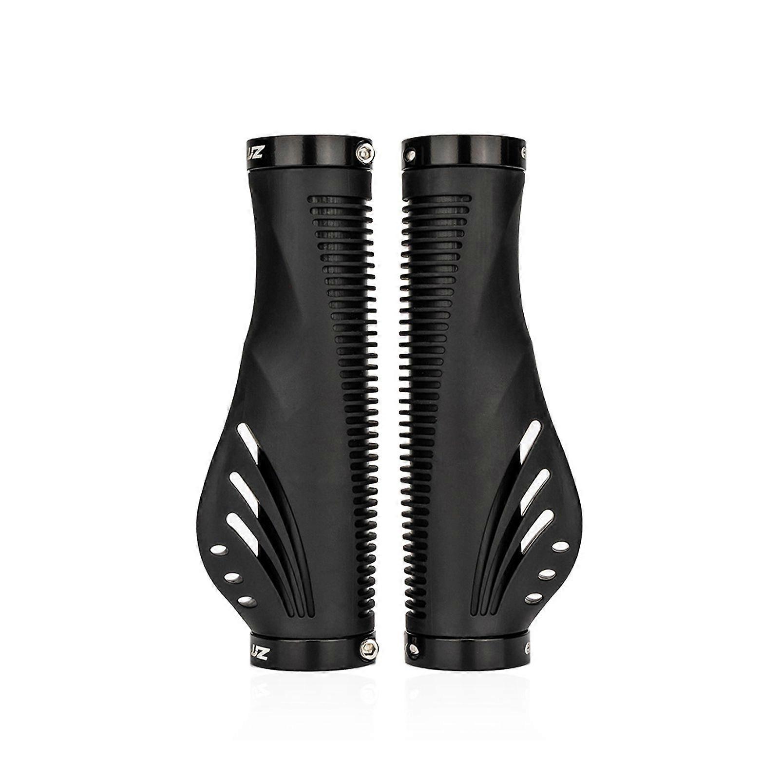 ZTTO Mountain Bike Grips Double Lock-on Bicycle Handlebar Grips Ergonomic Handle End Grips for Mountain Bikes Folding Bikes Electric Scooters