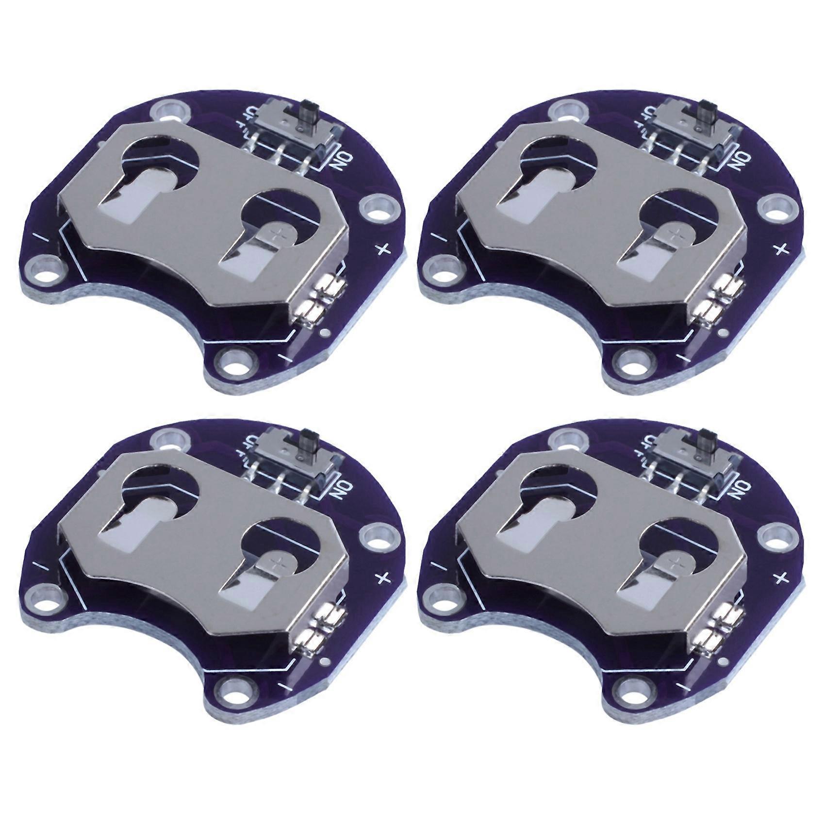 6 x Coin Cell Battery Holder for CR2032 - with Switch