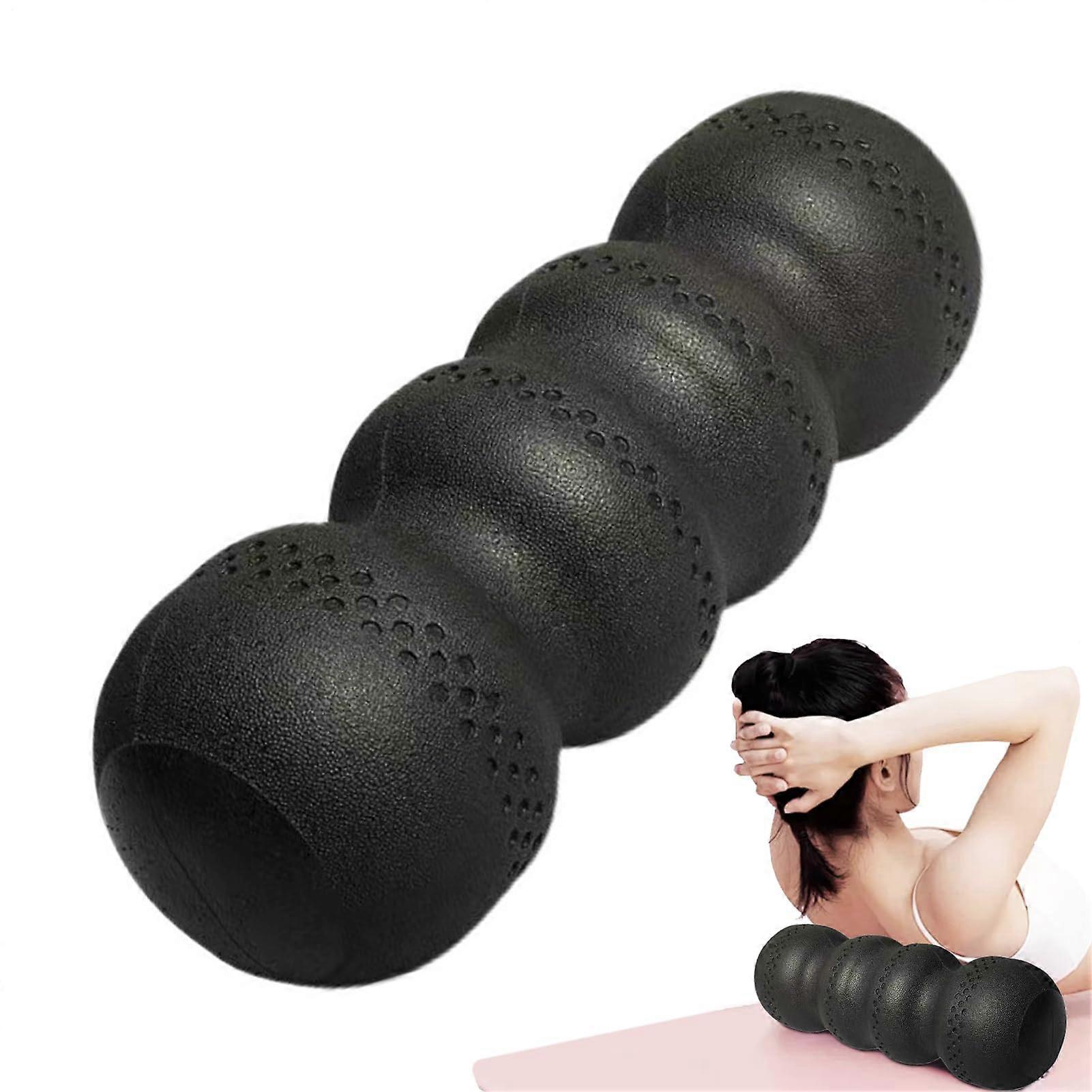 Trigger Point Roller – Wave Muscle Roller, Density Yoga Stick Spinal Massage Tool for Back Pain Relief, Durable Exercise Stick for Women, Team