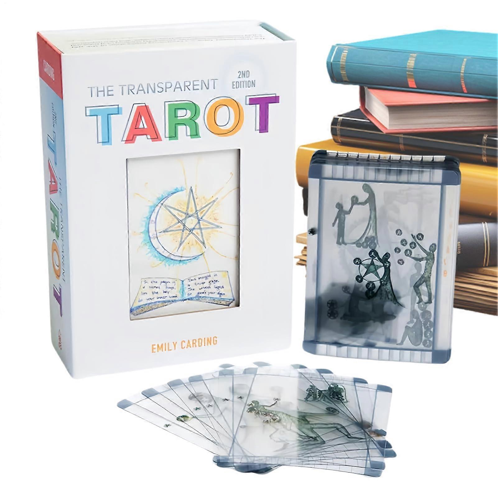 Tarot Card Set with Clear Instructions for Journaling, Travel, and Fortune Telling
