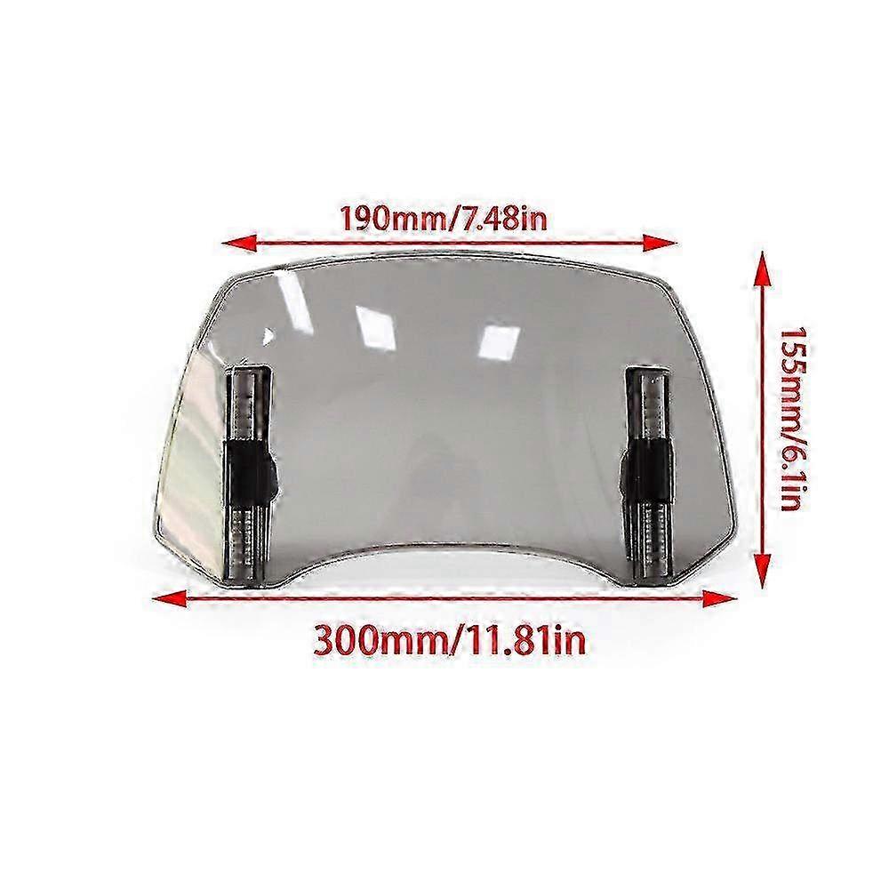 Adjustable Windshield Extensions and Spoiler Kit Compatible with BMW F750GS F850GS G310GS G310R F900R F900XR Motorcycle Models