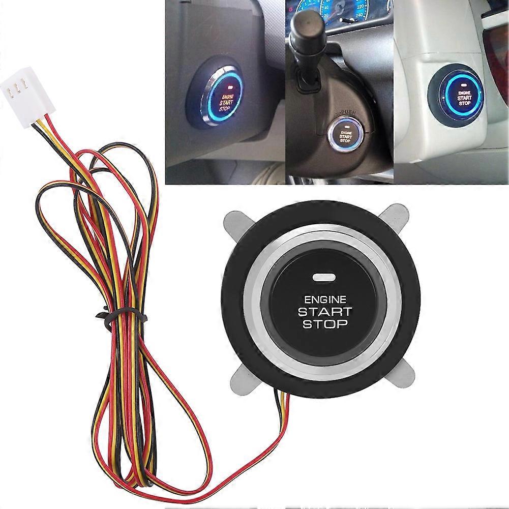 12V Universal Car Engine Push Start Stop Button Ignition Remote Starter