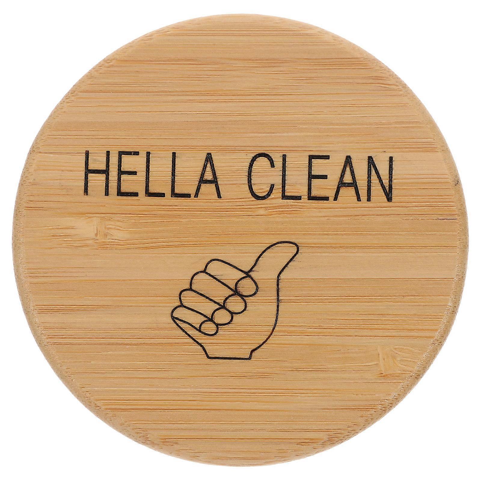 Dirty Fridge Magnet for Decor Double Sided Khaki 2 Pack