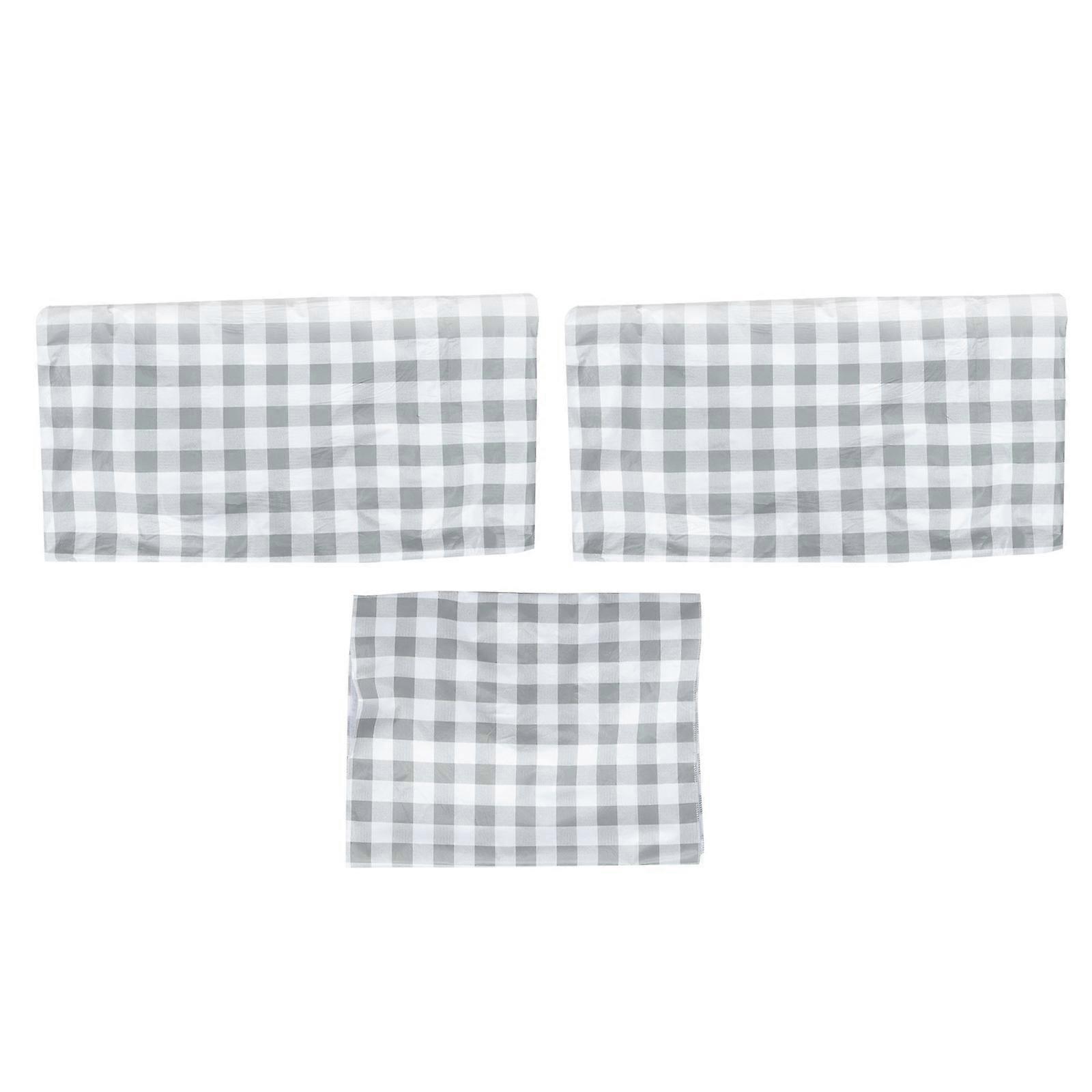 Waterproof Outdoor Stretchable Table Cover 1 Set Assorted Color Rectangular Design Protect From Rain Dust Dirt