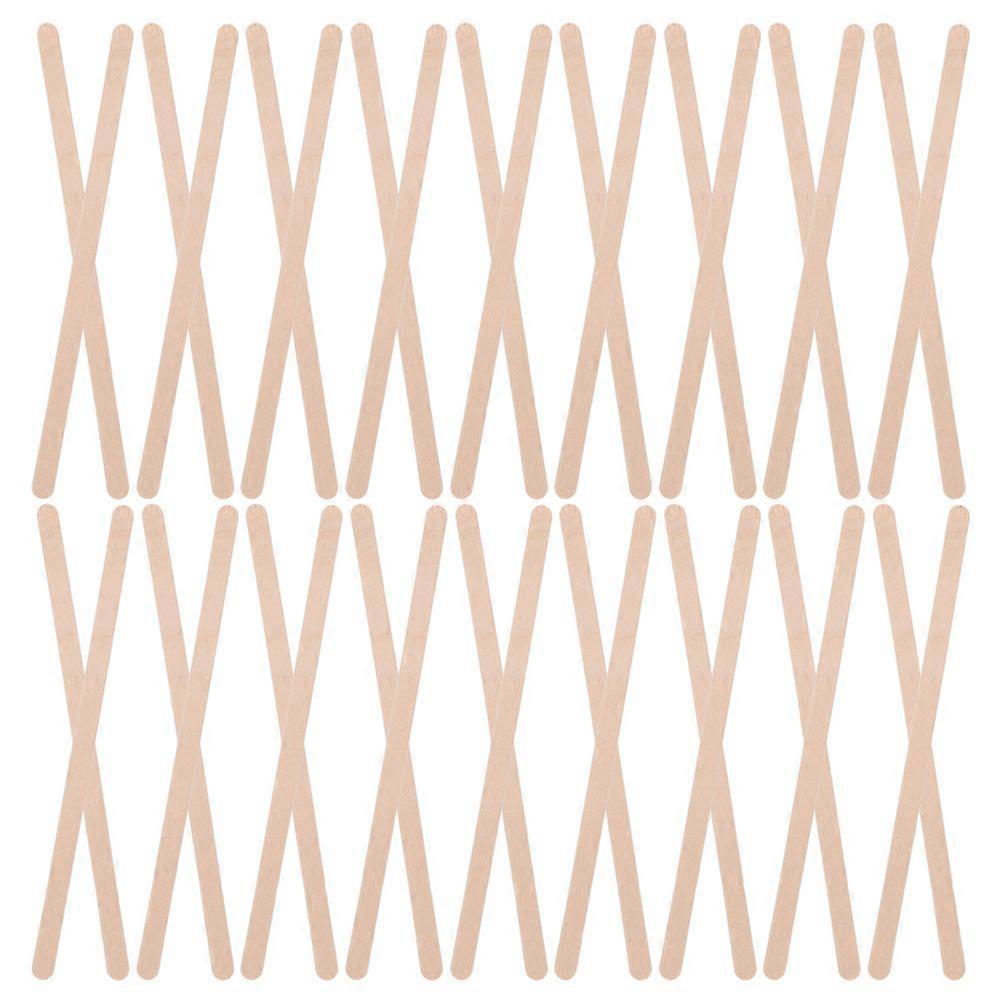 Wood Coffee Stirrer Sticks for Beverage Mixing and Stirring Portable Disposable 500 Pcs Beige