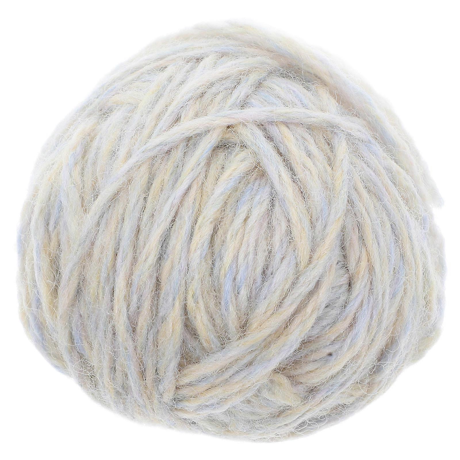 Wool yarn for Knitting and Crocheting Projects Soft Comfortable Texture Ideal for Decoration Multi Color