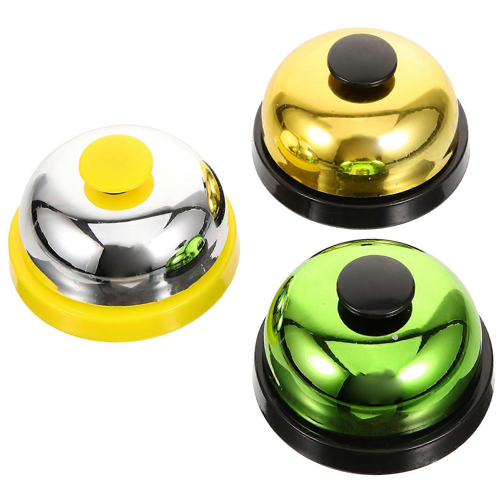 Puppy Potty Training Bell Shining Color Style Plastic Communication Device for Dogs 3Pack