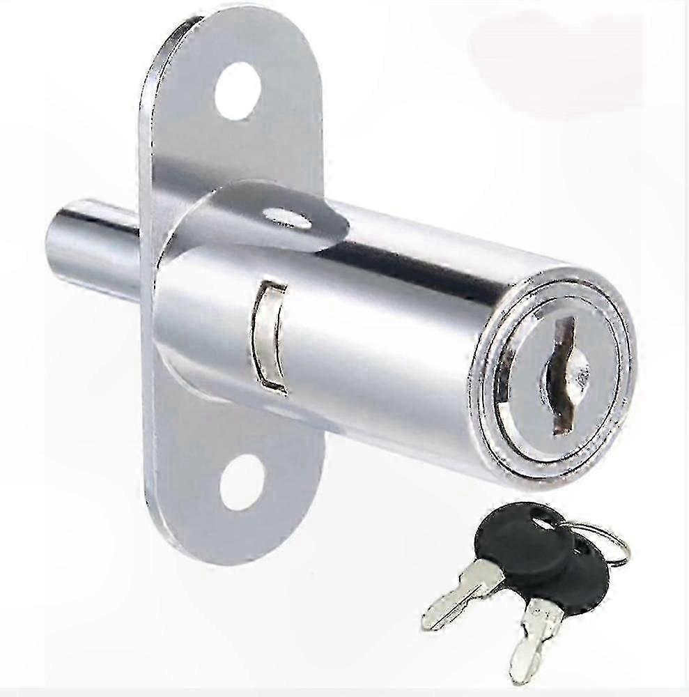 Sliding Door Cabinet Lock with Push Cylinder Bolt