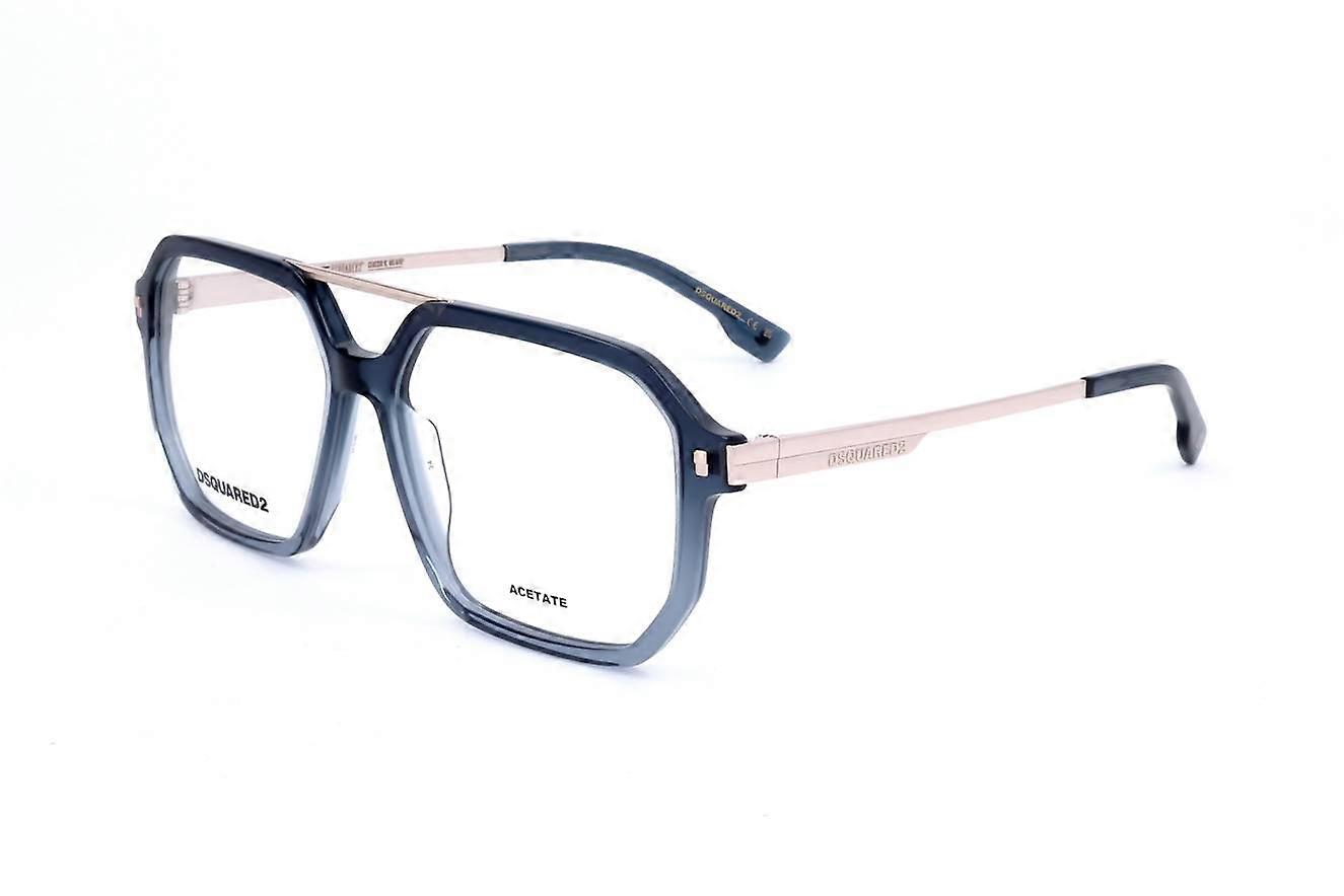 Eyewear Frames Dsquared2 D2 0123 PJP BLUE 56/14/145 MAN