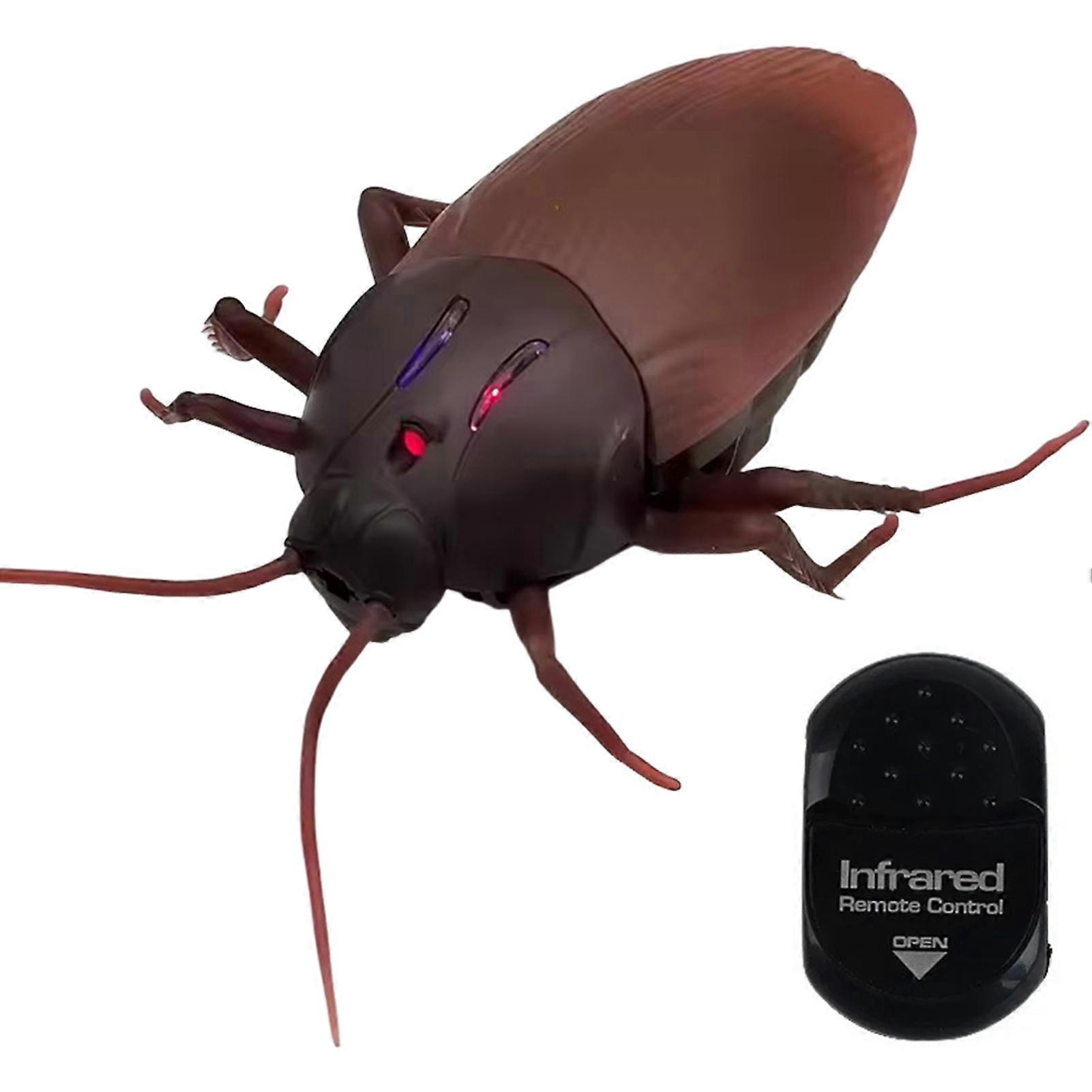 Halloween Prank Toy - Remote Control Cockroach Trick for Kids, Scary Animal Toy for Party Supplies Gags