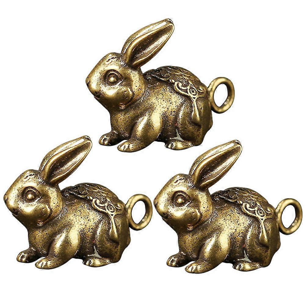 Bunny Keychain Charm, Simple Design with Excellent Hand Feeling,