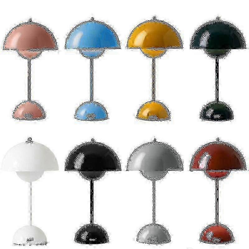 flowerpot led table lamp for school portable