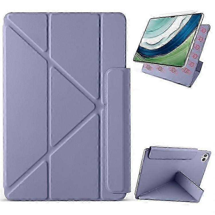 Compatible For Huawei MatePad Pro 13.2 Case PC + PU Leather Origami Stand Magnetic Tablet Cover