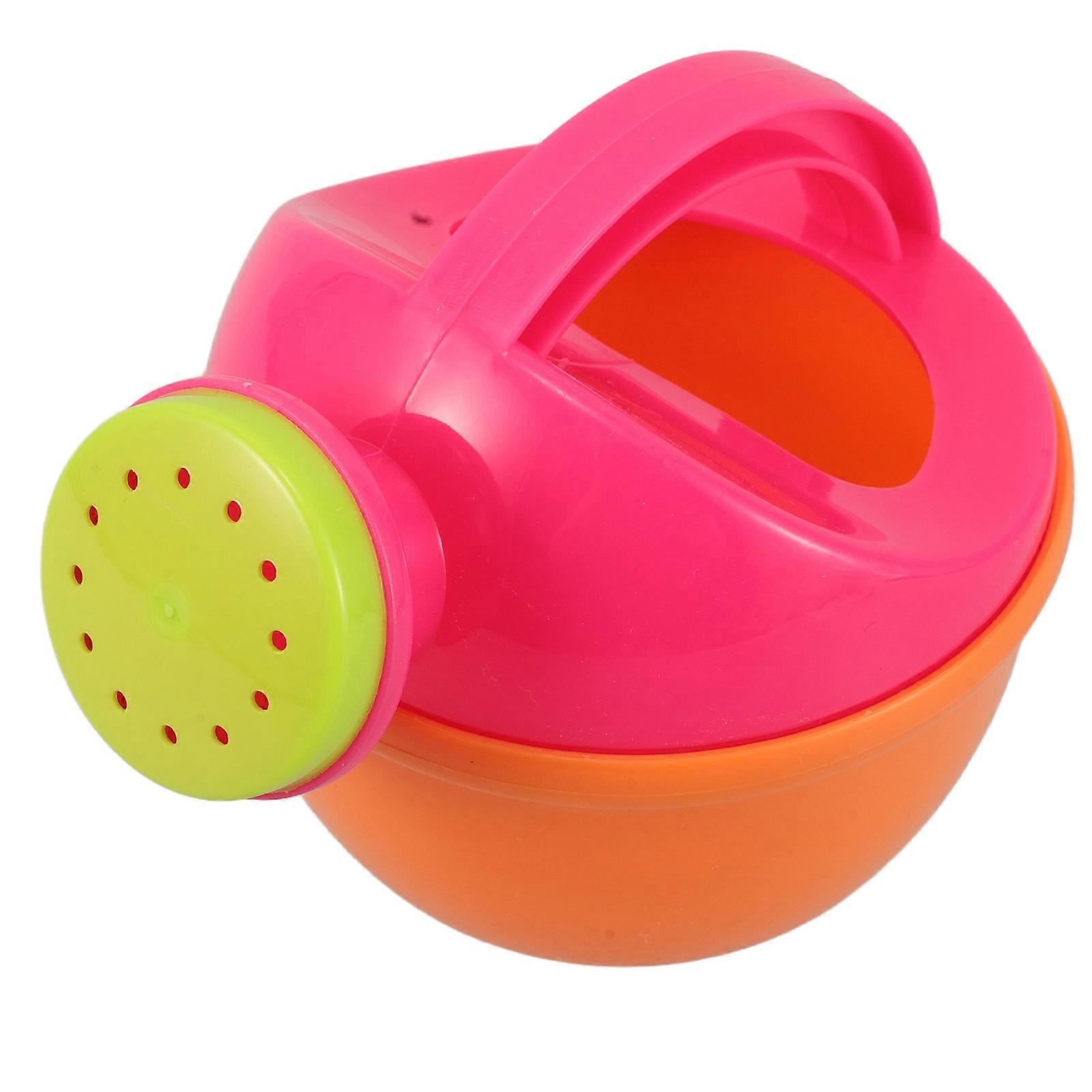 Toddler Watering Can Beach Toy 1 Set Kids Watering Pot Bathtub Toy Garden Sprayer Water Can Pink