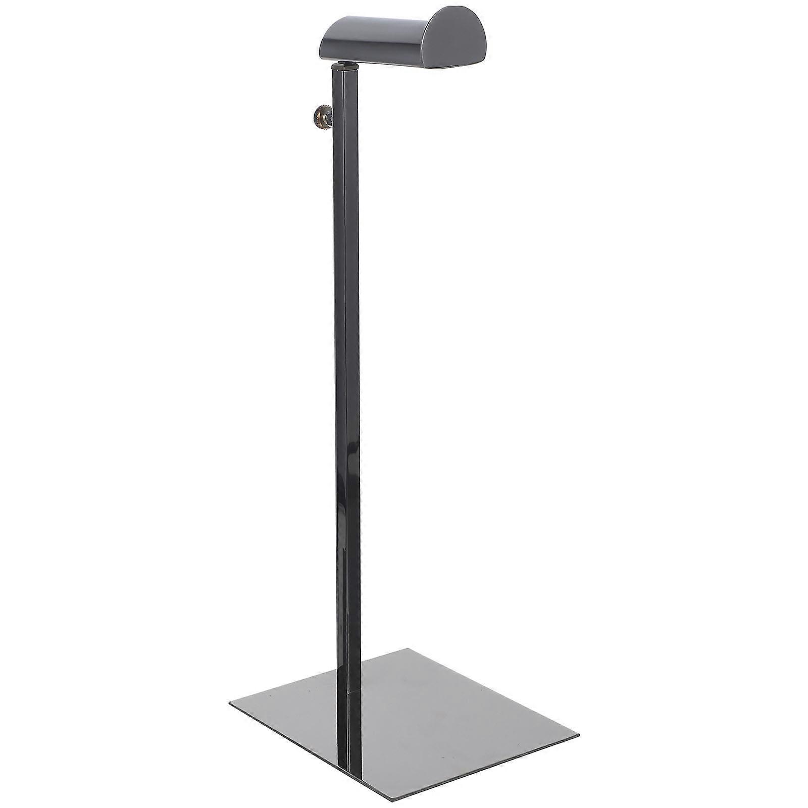 Black Stainless Steel Adjustable Bag Hanger for Display with Smooth Surface Suitable for Home or Shopping Mall 12.5 Inches