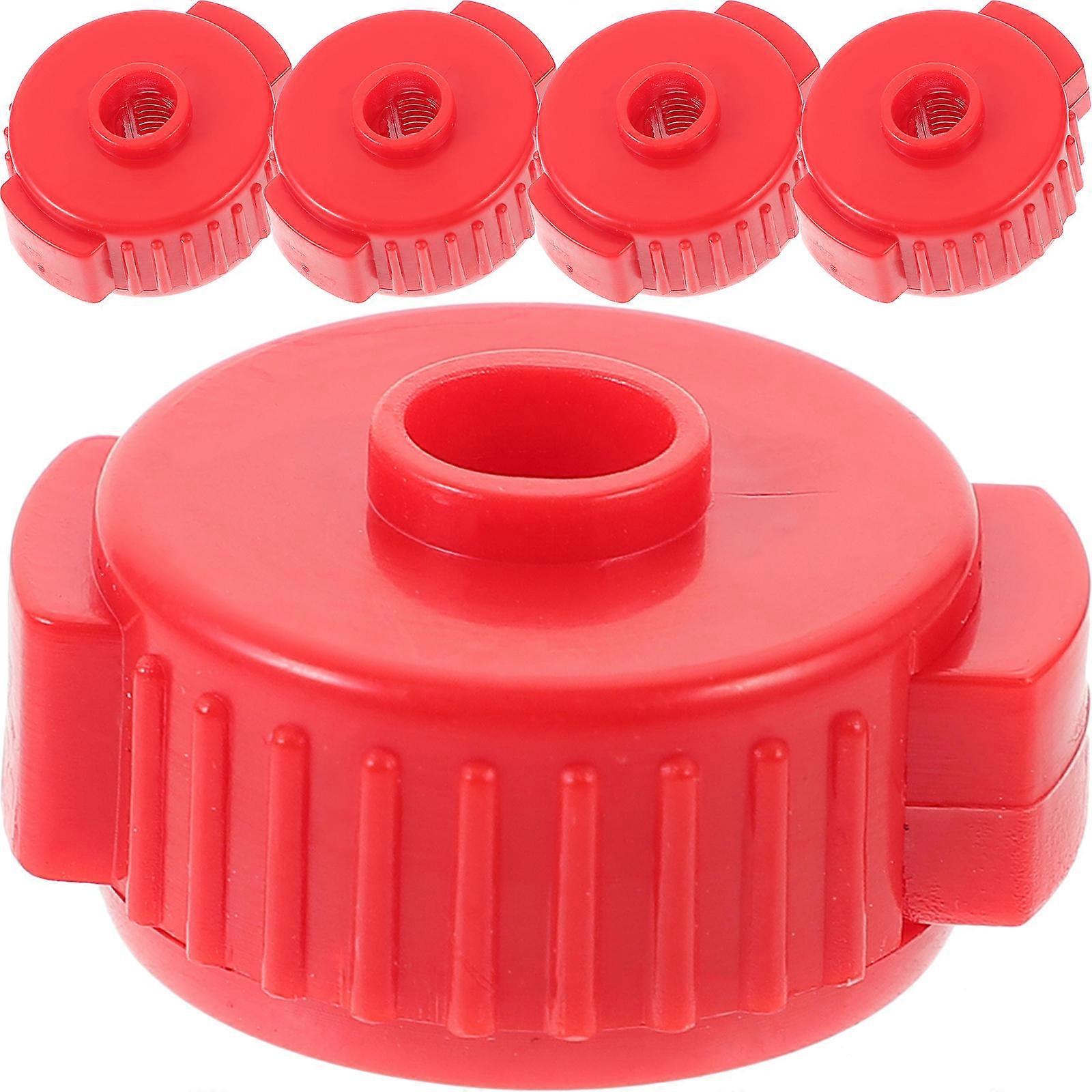 5pcs Quick Release Cymbal Nuts Plastic Drum Parts Kit for Easy Installation & Removal – Professional Cymbal Fixing Accessory
