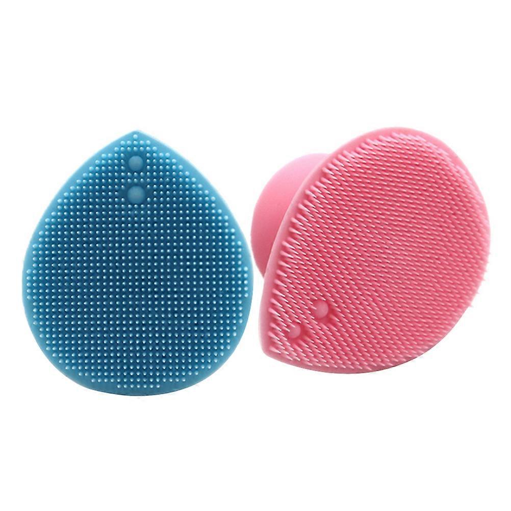 Σετ βούρτσας περιποίησης τριχωτού της κεφαλής σιλικόνης Βαθύς καθαρισμός μαλλιών και προσώπου για απαλό μασάζ κεφαλής και χειροκίνητο λούσιμο