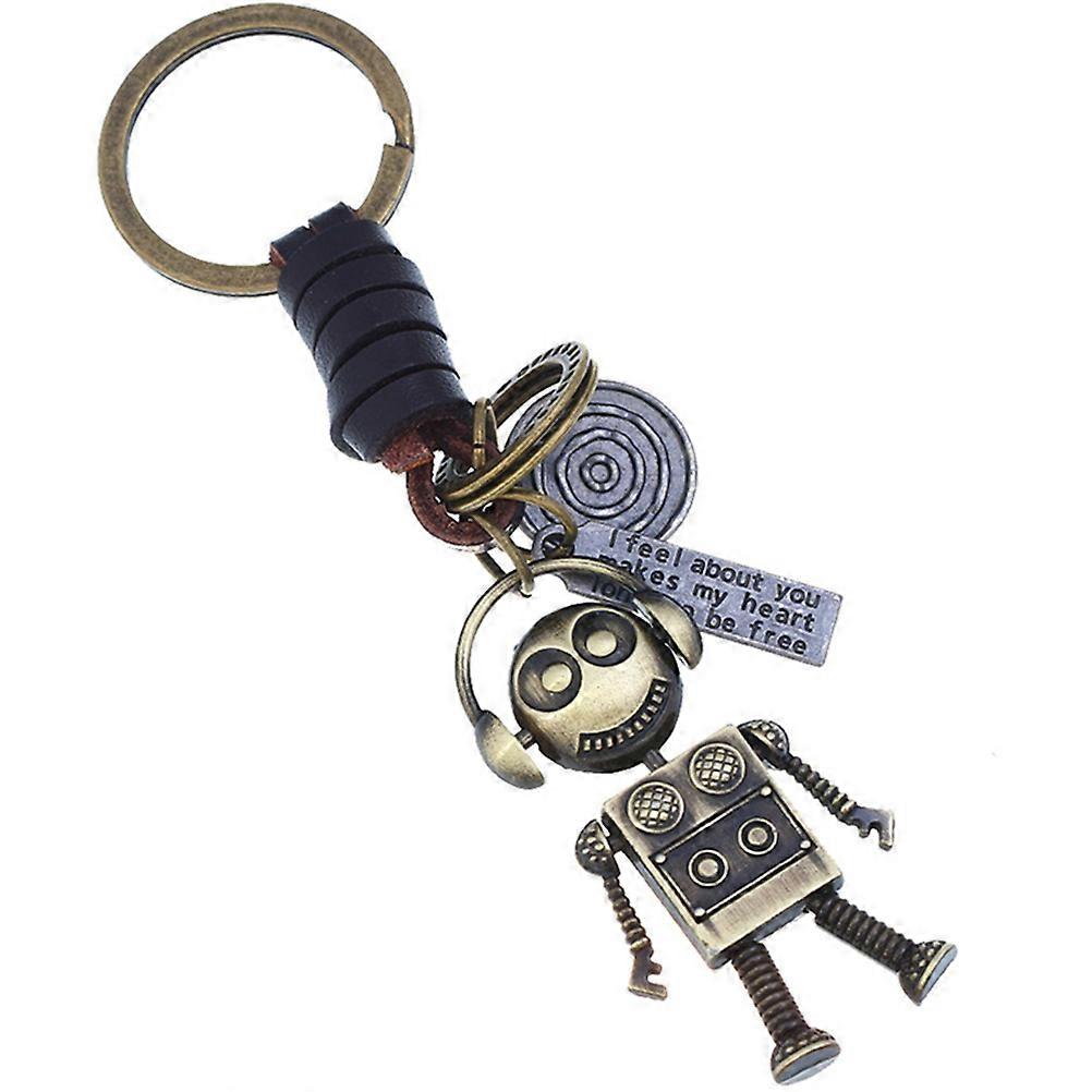 Creative Robot Keychain For Men And Women In Multi Color With Finding 1Pack