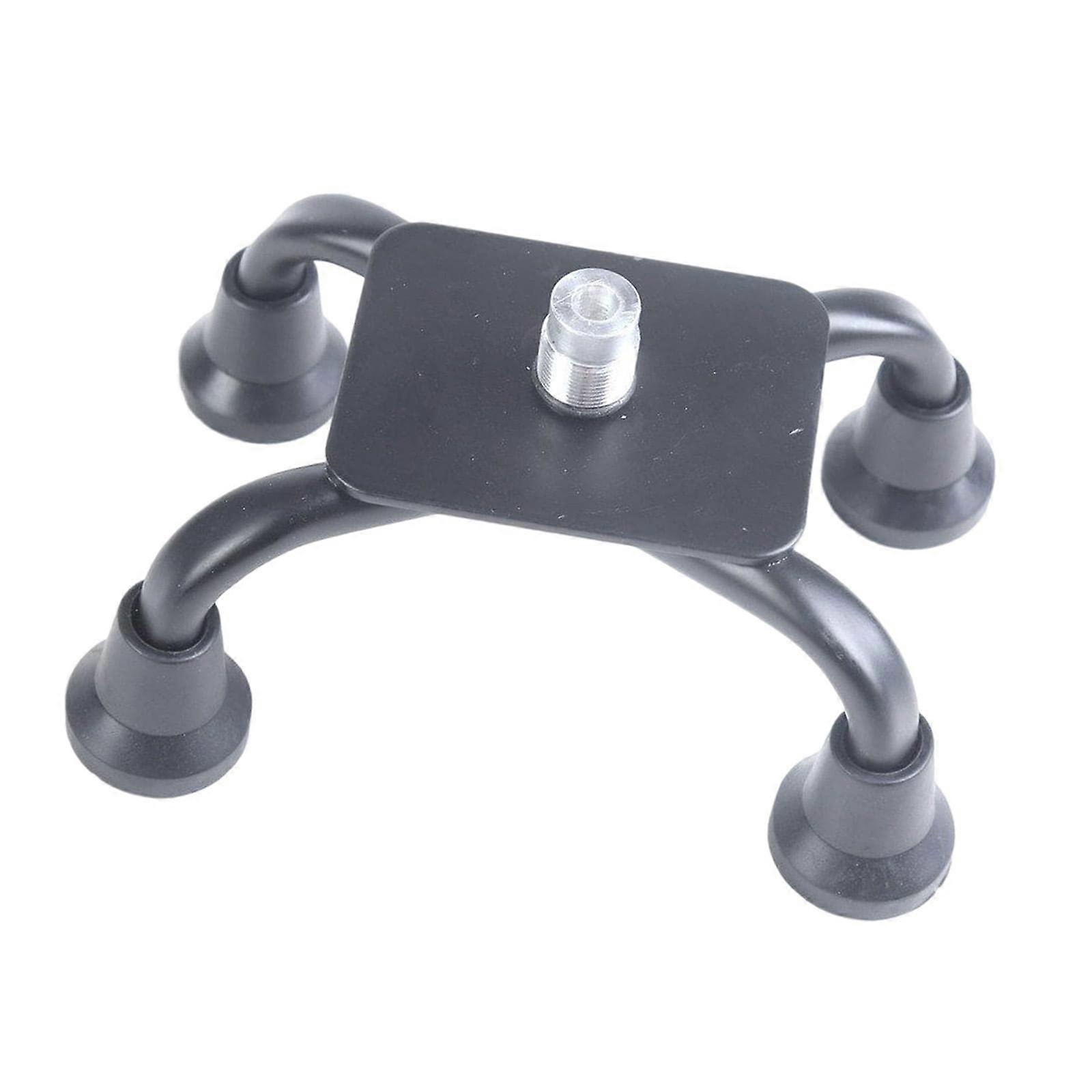 Walking Stick Tips Quad Sticks With Four Rubber Feet Base, Self-Standing Non-Slip Cane Accessory Style A
