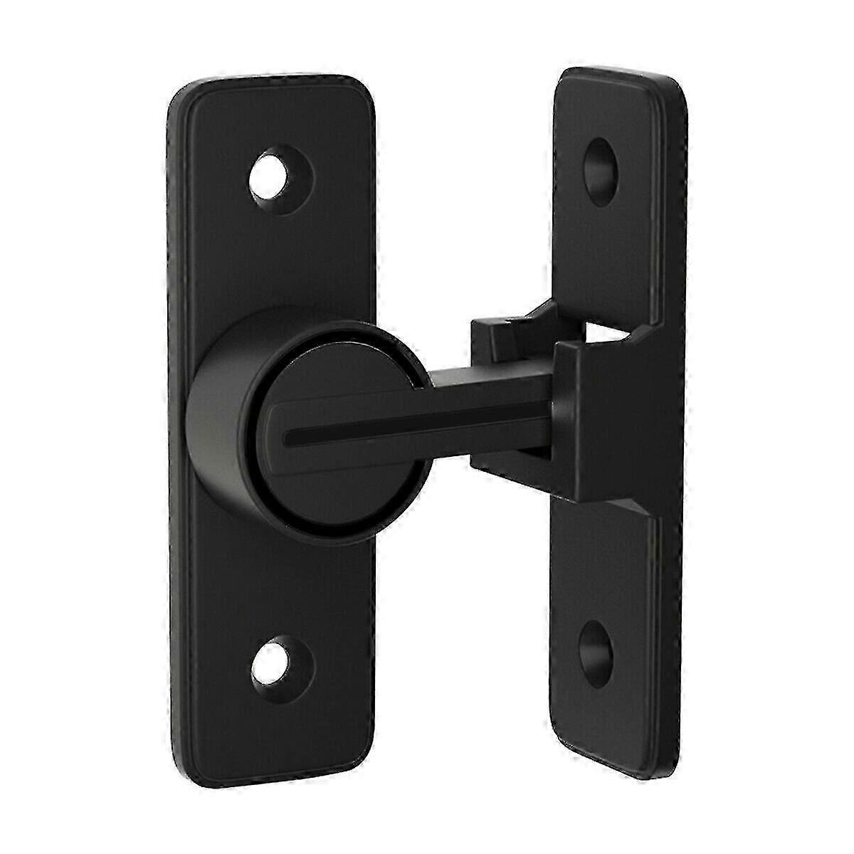 Durable 90-Degree Sliding Door Lock with Latch for Gates and Doors