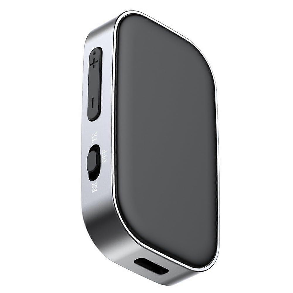 2In1 Bluetooth Receiver and Transmitter Portable Wireless Bluetooth 5.0 Audio Adapter for PC TV Car Speakers